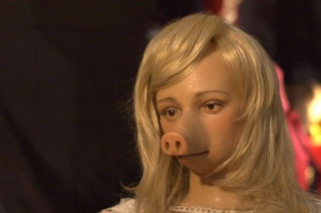 Как превратиться в свинью. Пенелопа 2006 нос. Девушка с пятачком вместо носа.